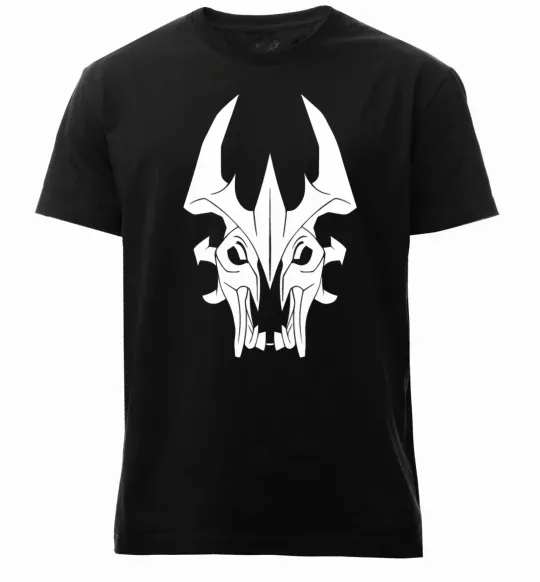 Мужская премиум футболка Shadow fiend Черный фото