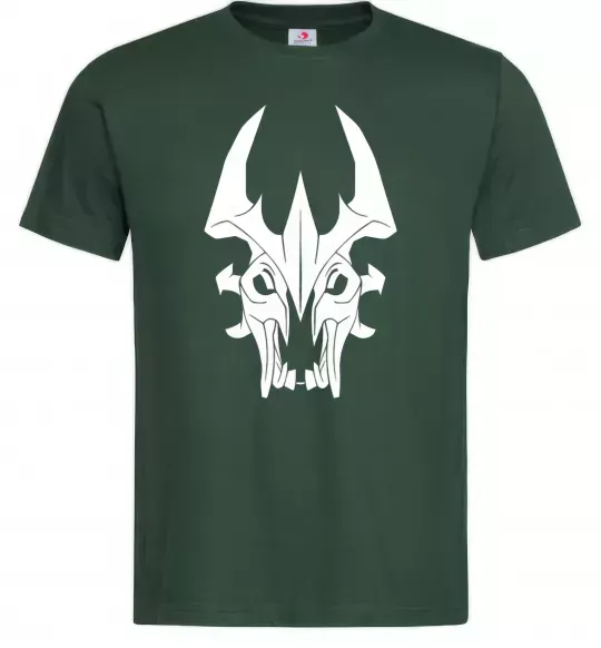 Мужская футболка Shadow fiend Темно-зеленый фото