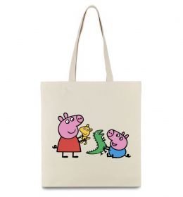 Эко-сумка Пеппа і Джордж з іграшками