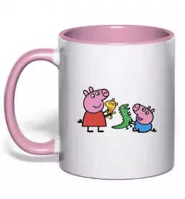 Чашка с цветной ручкой