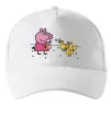 Кепка Пеппа кормить качечок Белый фото