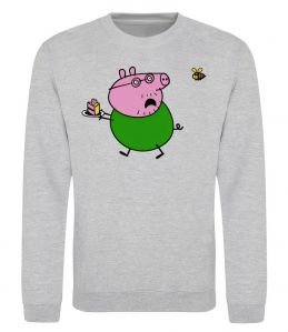 Свитшот Папа Свин і тортик Свитшот Папа Свин і тортик