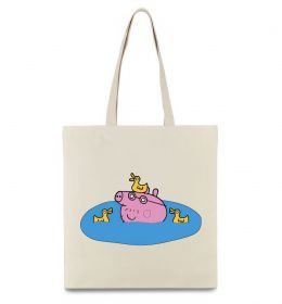 Эко-сумка Папа Свин і качечки