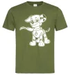 Чоловіча футболка Маршал супер герой Оливковий фото