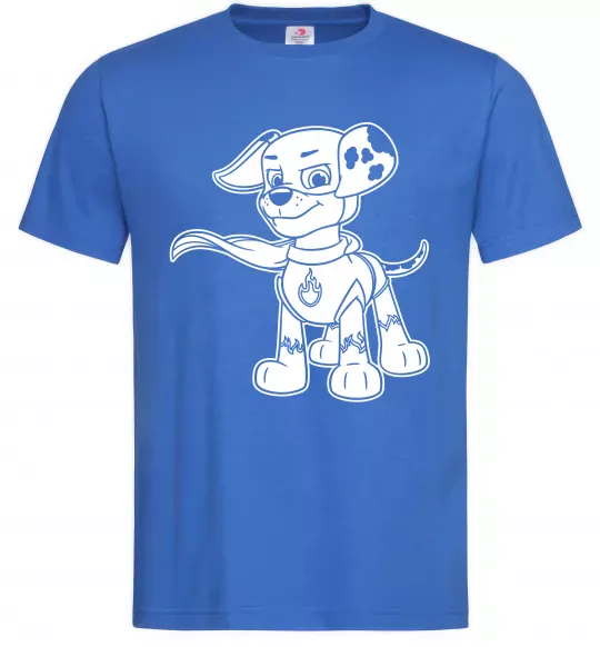 Чоловіча футболка Маршал супер герой Яскраво-синій фото