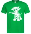 Чоловіча футболка Маршал супер герой Зелений фото