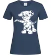Жіноча футболка Маршал супер герой Темно-синій фото