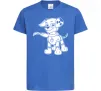 Дитяча футболка Маршал супер герой Яскраво-синій фото