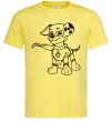 Чоловіча футболка Маршал супер герой Лимонний фото