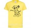 Детская футболка Маршал супер герой Лимонный фото