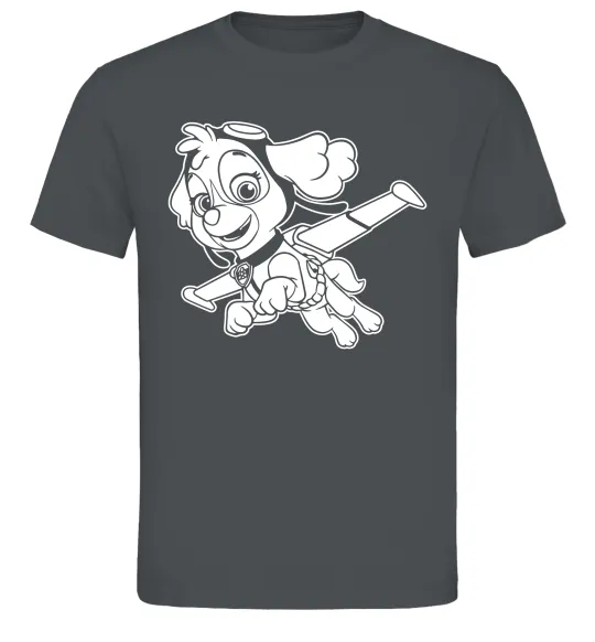 Мужская футболка Скай Графит фото