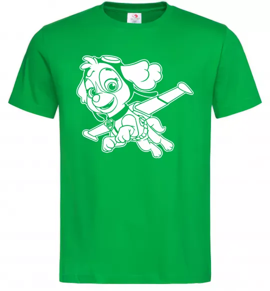 Мужская футболка Скай Зеленый фото