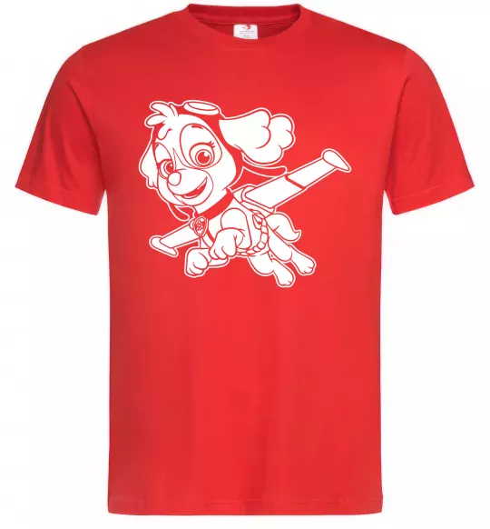 Мужская футболка Скай Красный фото