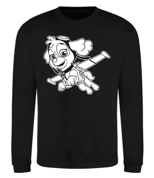 Свитшот Скай Черный фото