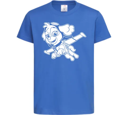 Дитяча футболка Скай Яскраво-синій фото