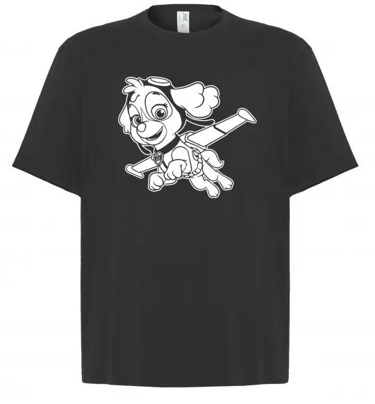 Футболка Оверсайз Скай Чорний фото