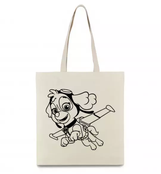 Эко-сумка Скай Бежевый фото