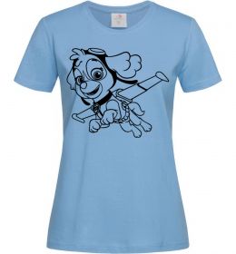 Женская футболка Скай