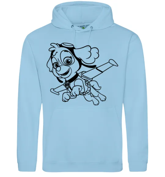 Жіноча толстовка (худі) Скай Блакитний фото