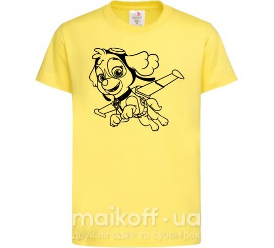 Детская футболка Скай Лимонный фото