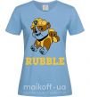 Жіноча футболка Rubble Блакитний фото