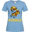 Жіноча футболка Rubble Блакитний Жіноча футболка Rubble Блакитний фото