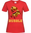 Жіноча футболка Rubble Червоний Жіноча футболка Rubble Червоний фото