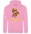 Женская толстовка (худи) Rubble Розовый фото