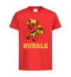 Детская футболка Rubble Красный фото