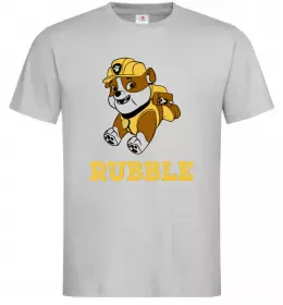 Мужская футболка Rubble Серый фото