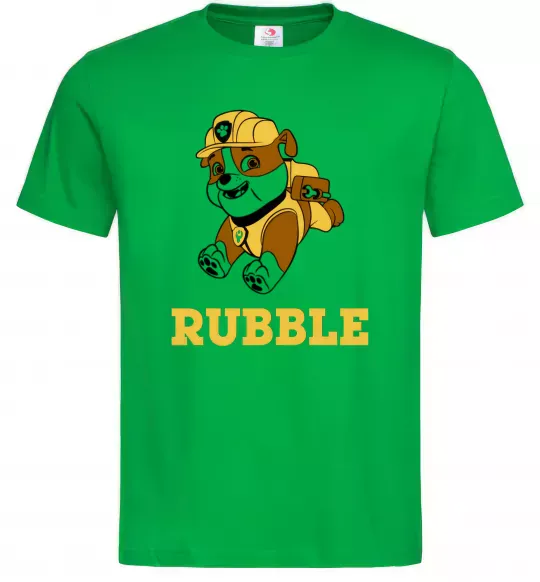 Чоловіча футболка Rubble Зелений фото