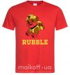 Чоловіча футболка Rubble Червоний фото