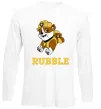 Лонгслів Rubble Білий фото