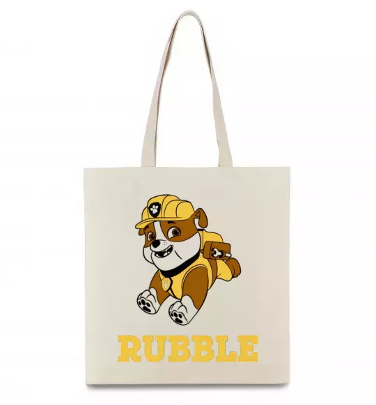 Еко-сумка Rubble Бежевий фото