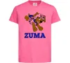 Дитяча футболка Zuma Яскраво-рожевий фото