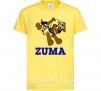 Дитяча футболка Zuma Лимонний фото