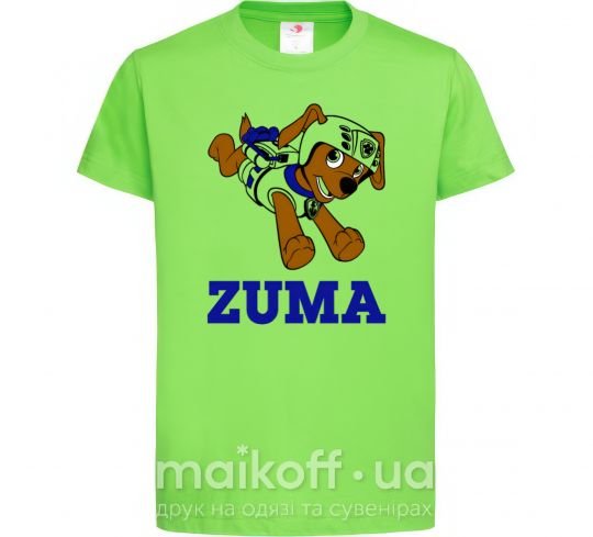 Детская футболка Zuma Лаймовый фото