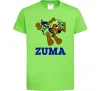 Дитяча футболка Zuma Лаймовий фото