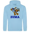 Чоловіча толстовка (худі) Zuma Блакитний фото