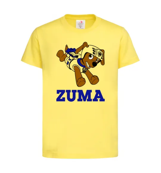 Детская футболка Zuma Лимонный фото