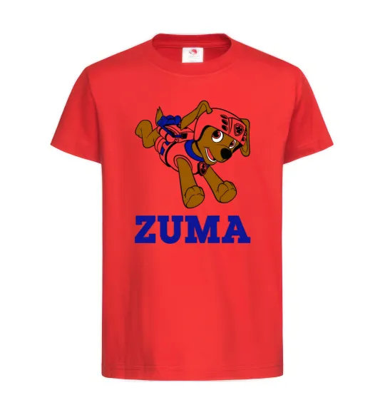 Детская футболка Zuma Красный фото