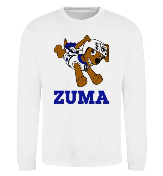 Свитшот Zuma Белый фото