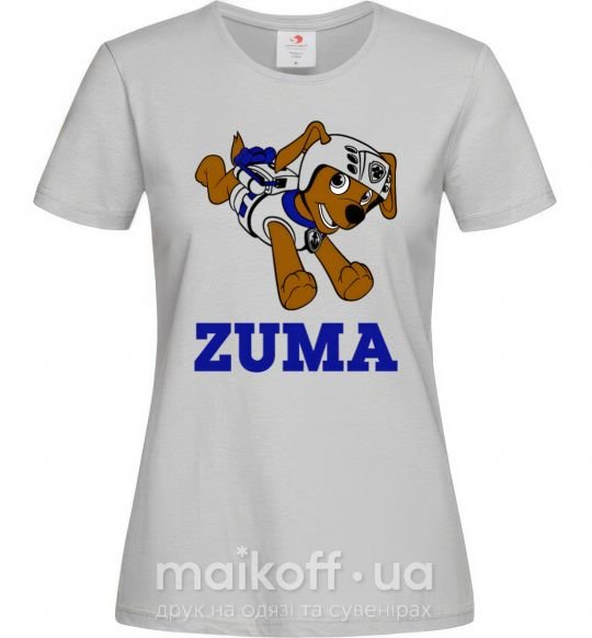 Жіноча футболка Zuma Сірий фото