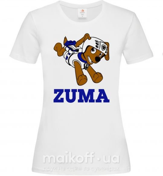 Жіноча футболка Zuma Білий фото