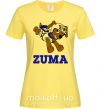 Женская футболка Zuma Лимонный фото