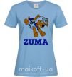 Жіноча футболка Zuma Блакитний фото