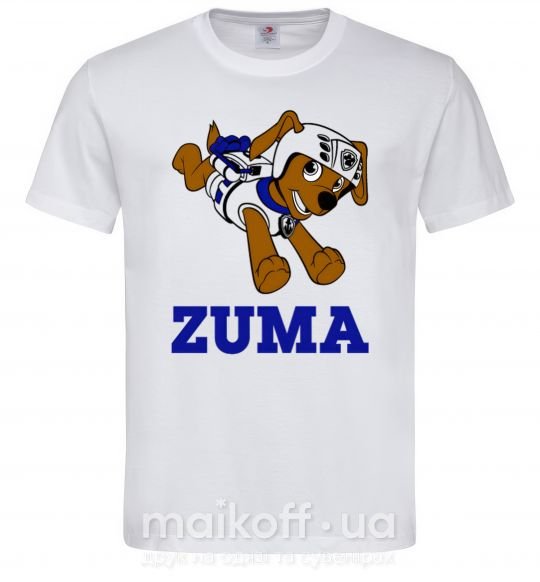 Чоловіча футболка Zuma Білий фото
