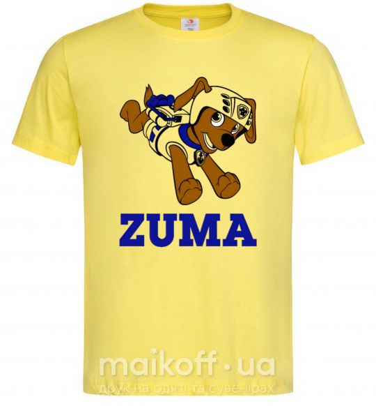 Чоловіча футболка Zuma Лимонний фото