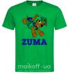 Чоловіча футболка Zuma Зелений фото