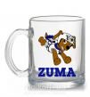 Чашка стеклянная Zuma Прозрачный фото